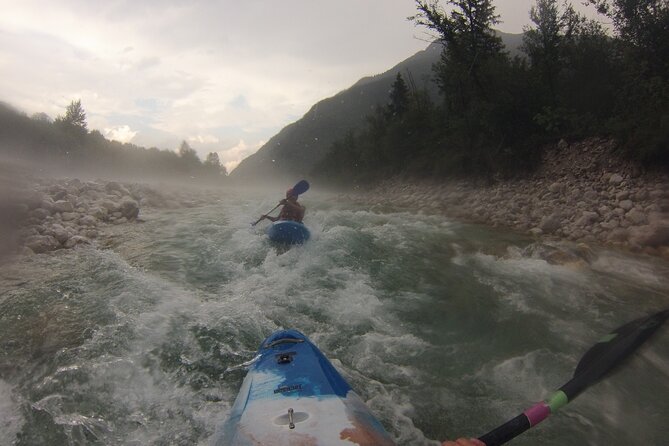 5 DAY KAYAK CLASSES on the Soča river - A different river section each day