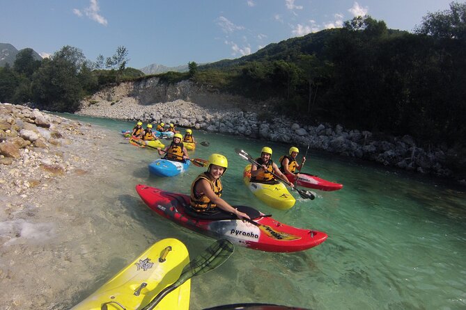 5 DAY KAYAK CLASSES on the Soča river - What the instruction feels like in a small group