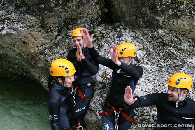 Advanced canyoning A+ package - The Soca Valley and Julian Alps setting