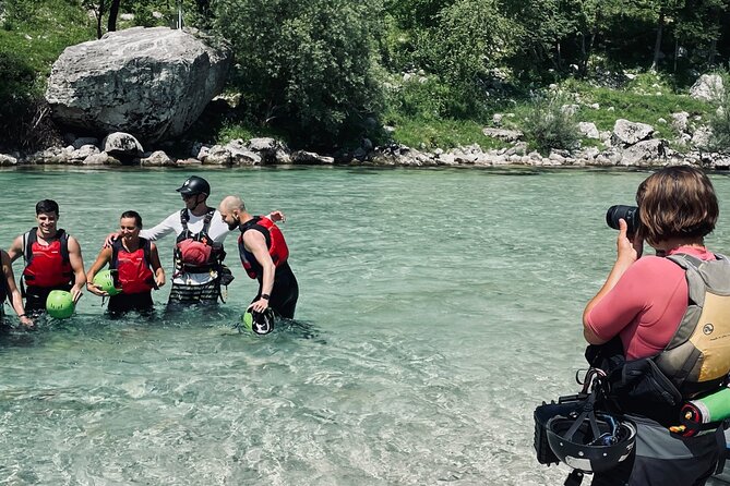 Adventure Rafting with Photo Service in Bovec - Cold water, swimming, and optional rock jumps