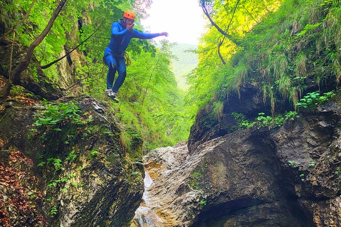 Beginner Canyoning Tour in the Sušec Canyon - Bovec Slovenia - Natural slides, jumps, and the optional 12-meter challenge