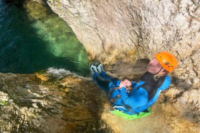 Beginner Canyoning Tour in the Sušec Canyon – Bovec Slovenia