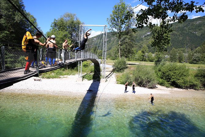 Bled and Bohinj Valley Canyoning with Hotel Pickup & Free Photos - The rope descent and the role of the guides