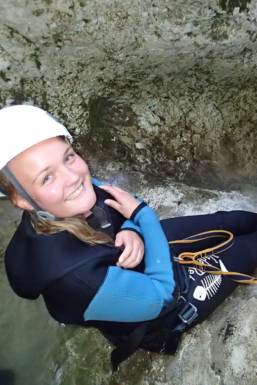 Bled: Canyoning trip with photos - Sliding, jumping, and moving through the gorge