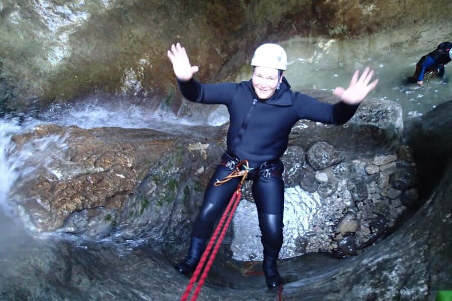 Bled: Canyoning trip with photos - What the small group changes