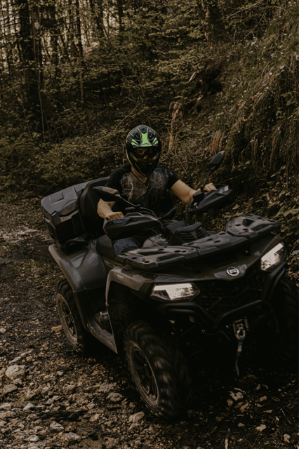 Bled: Full-Day Quad Rental - Riding toward Bohinj and its waterfalls