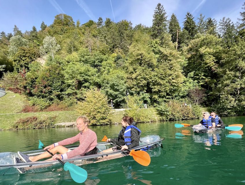 Bled: Guided Kayaking Tour in a Transparent Kayak - Why Lake Bled looks best from a kayak