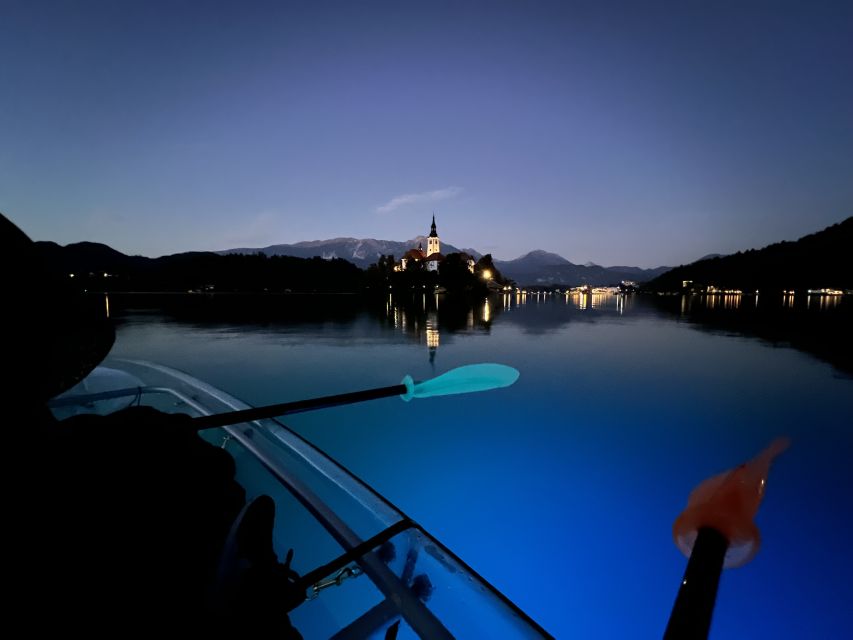 Bled: Guided Kayaking Tour in a Transparent Kayak - Meeting at the rowing center