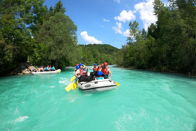 Bled Rafting - The rafting route and its level of action