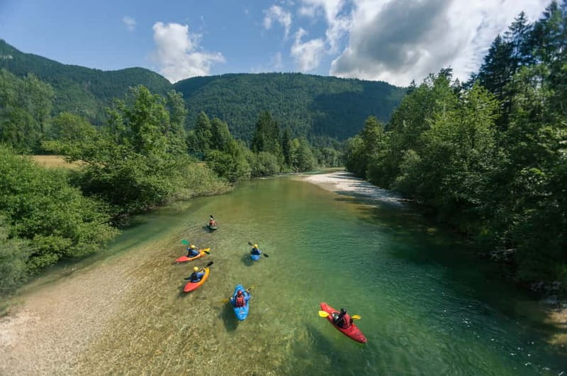 Bled: Sava River Kayaking Adventure by 3glav - From Bled meeting point to river launch