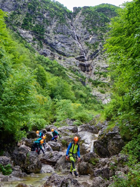 Bovec Adventure: Canyoning in Triglav National Park - Parabola waterfall and the 48-meter rappel