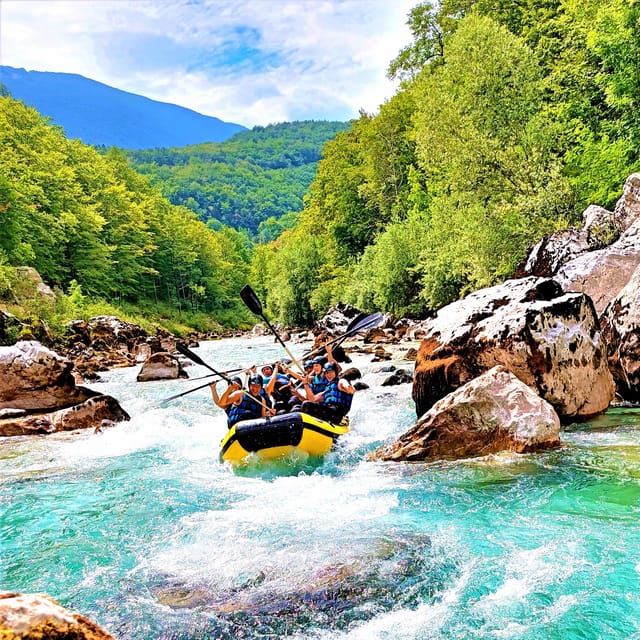 Bovec: Adventure Rafting on Emerald River Soča + FREE photos - Rafting the emerald Soča near Bovec