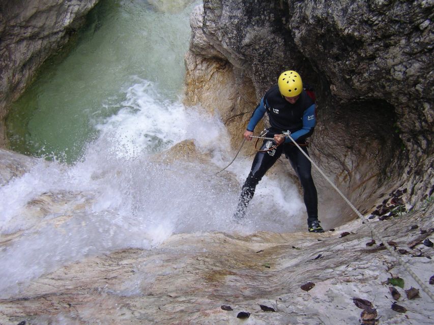 Bovec: Canyoning in Triglav National Park Tour + Photos - Three hours of water, rock, and rappelling