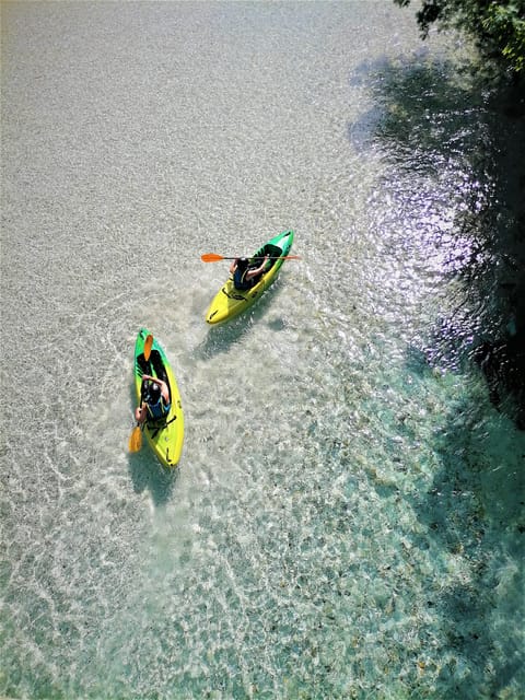 Bovec: Iconic Sit-on-Top Kayak Tour on Soča River +FREEphoto - Who should book this activity