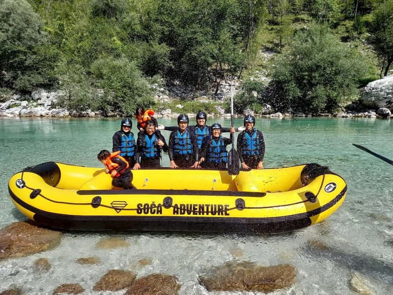 Bovec: Kinder Adventure Rafting on Soča River + FREE photos - The 10-Minute Van Ride to the River