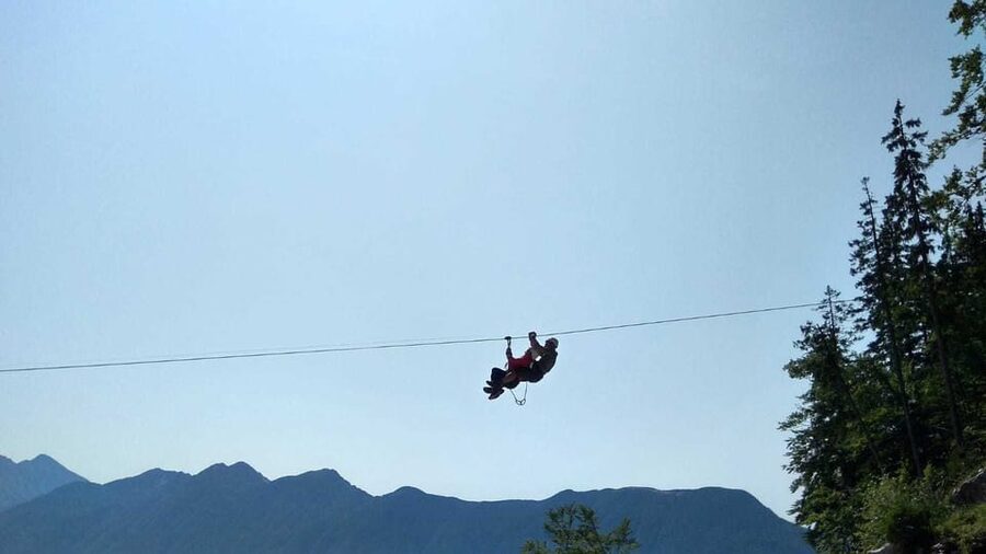 Bovec: Panoramic Zipline Tour - Getting off the final wire and back to town