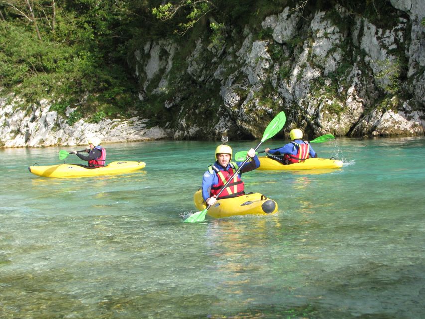 Bovec: Soča River 1-Day Beginners Kayak Course - The safety briefing and first paddle strokes