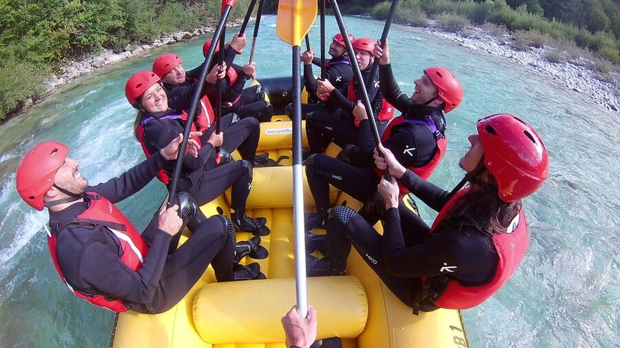 Bovec: Soca River Adventure Rafting With Photos Included - The faster section: teamwork replaces passive sightseeing