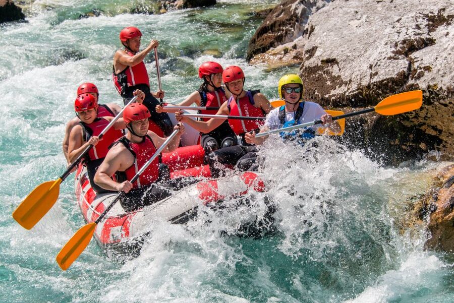 Bovec: Soca River Adventure Rafting With Photos Included - Equipment, showers, and free photographs