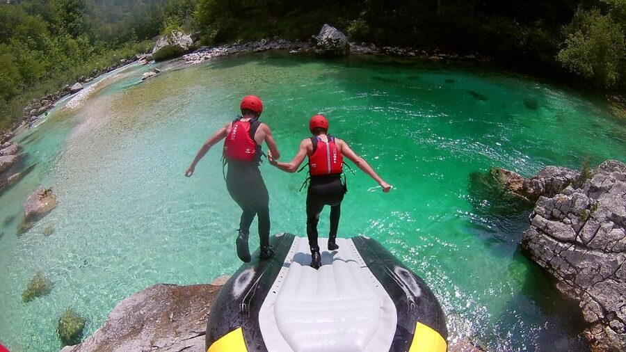 Bovec: Soca River Adventure Rafting With Photos Included - The first river section: calm water and time to look around