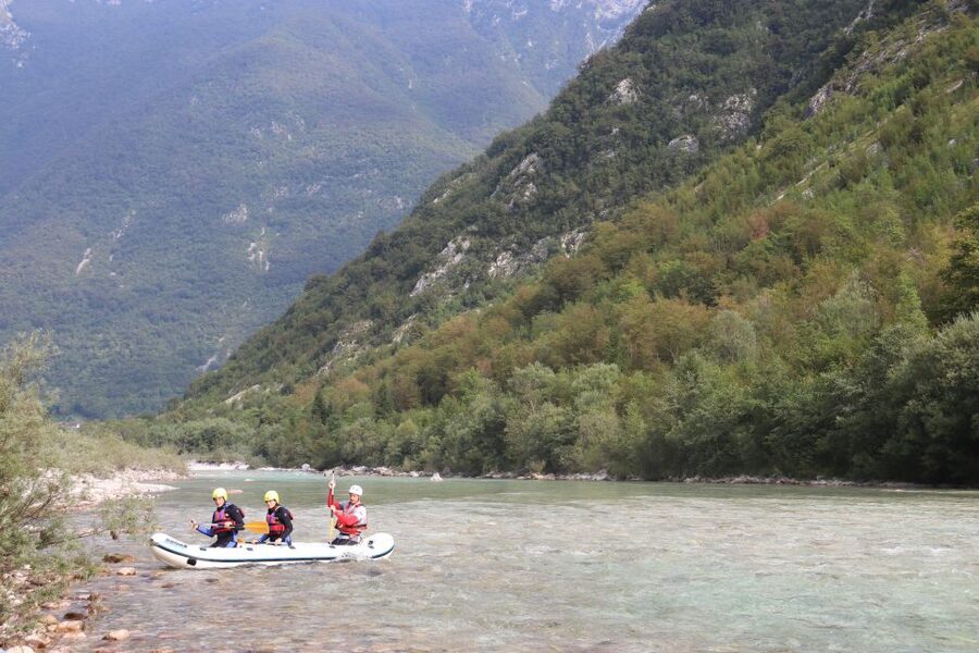 Bovec: Soča River Private Rafting Experience for Couples - Narrow rafting for two, not a passive float