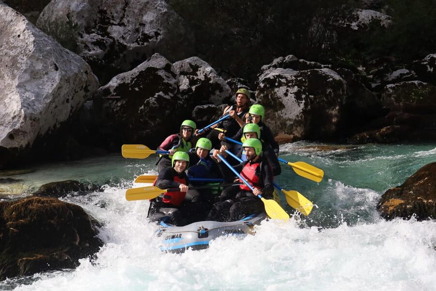 Bovec: Soča River Rafting Adventure with Photos and Drink - The ten-minute safety briefing