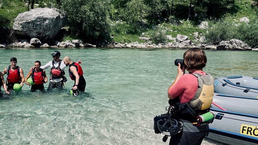 Bovec: Soča River Rafting Adventure with Photos and Drink - Returning to a base with a hot shower