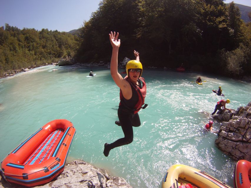 Bovec: Soča River Whitewater Rafting - The 1.5-hour rafting section