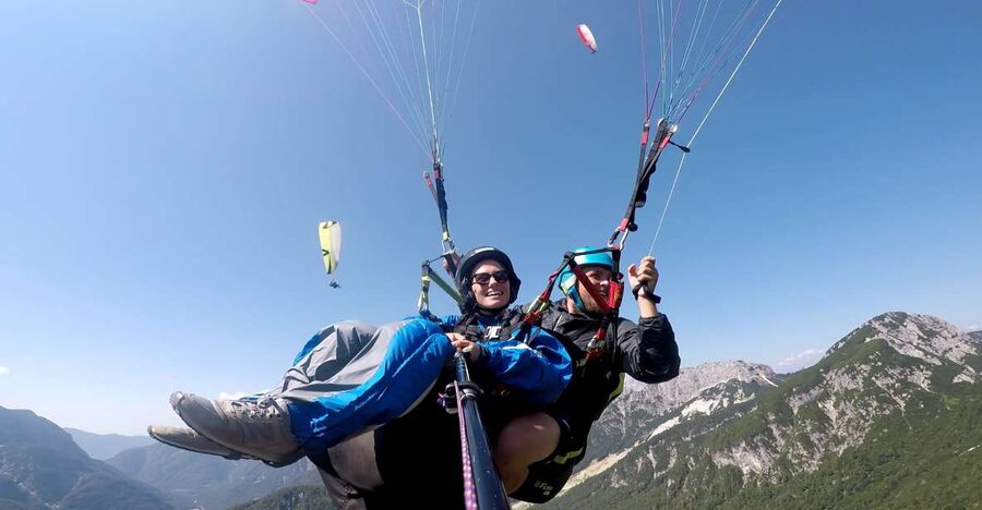 Bovec: Tandem paragliding in Julian Alps - What the $318 price gets you