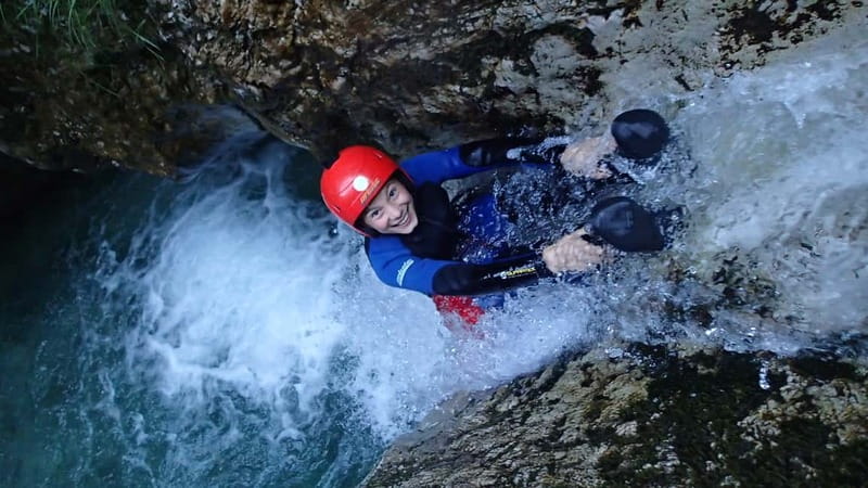 Bovec: Thrilling Canyoning in Sušec Gorge with Photo service - What the 1.5 to 2.5 hours in the gorge feels like
