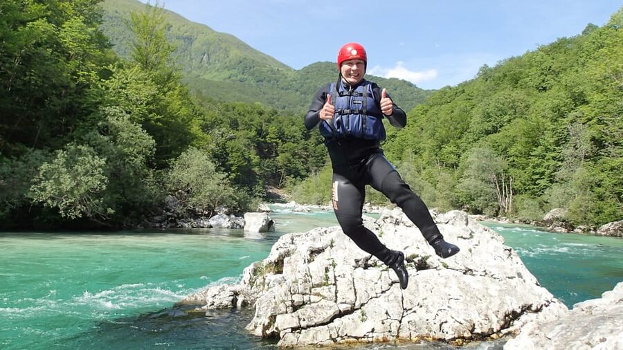 Bovec: Whitewater Canoeing on the Soča River - Rapids, waves, rocks, and optional jumps