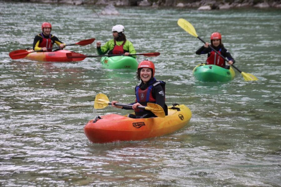 Bovec: Whitewater Kayaking on the Soča River - Getting fitted for the Soča