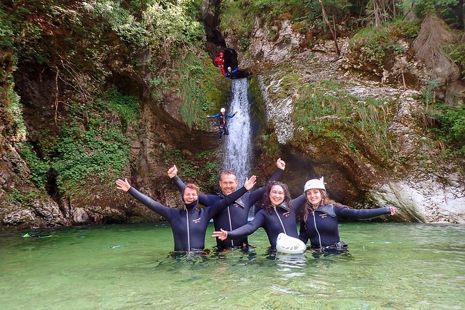 Canyoning Bled Slovenia - The main adventure, climbing, swimming, and sliding