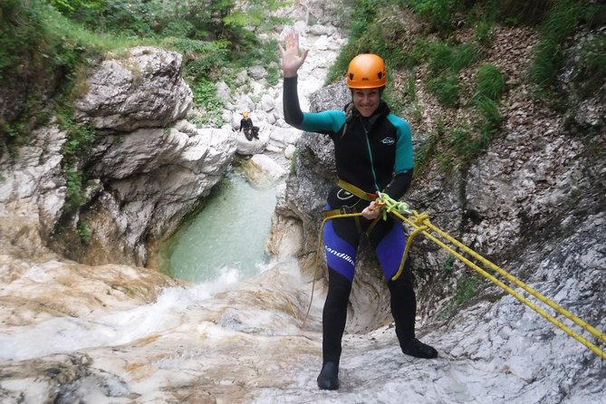Canyoning in Fratarica Canyon - Getting fitted with the right canyoning equipment