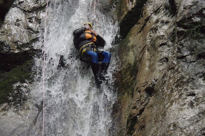 Canyoning in Susec Canyon - The view above Bovec Valley