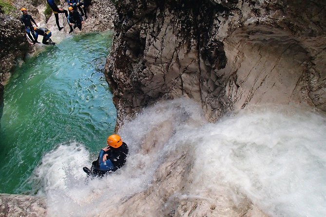 Canyoning in Susec Gorge from Bovec - Getting equipped for the gorge