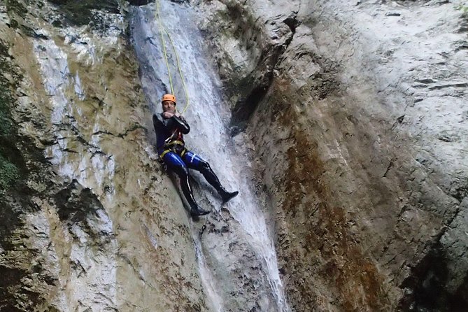Canyoning Susec with leading local company - since 1989 - Stop two: Triglav National Park