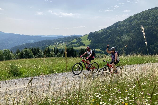 E-bike tour Škofja Loka - The return through Javorje and Pr Andrejon farm
