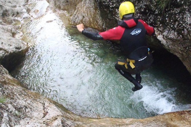 Family Canyoning In Soca Valley - The first pools and the 2.5-hour canyon route
