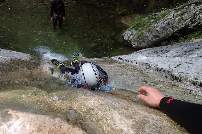 Family Canyoning near Lake Bled - How family-friendly is this canyoning trip?