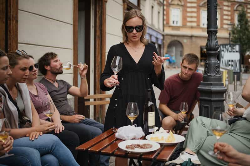Food & Wine tour with a Sommelier - Four or more stops with a wide food range