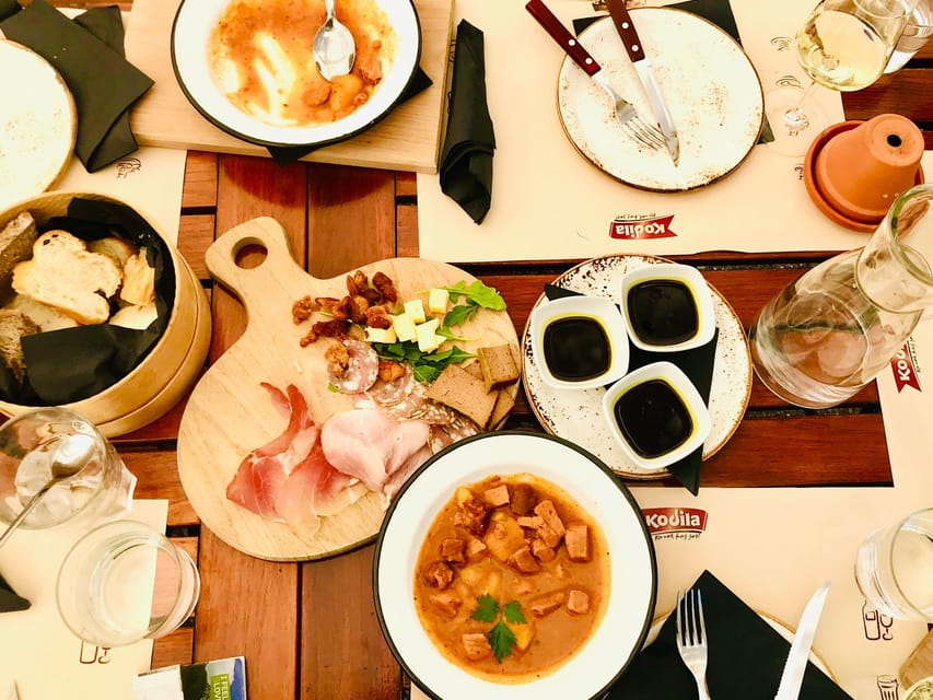 Food & Wine tour with a Sommelier - Beginning at Vodnikov Trg and the central market