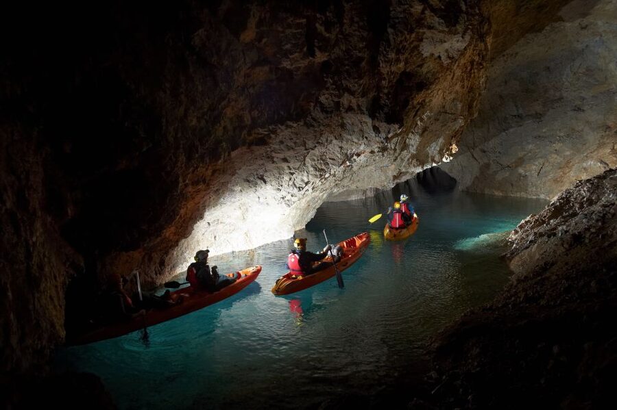 From Bled: Full-Day Underground Kayaking - More than a kayak ride