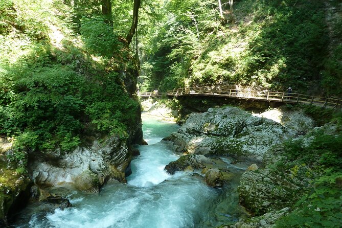 From Bled: Self-Guided E-Bike Tour to Vintgar Gorge - Entering Vintgar Gorge on a fixed schedule