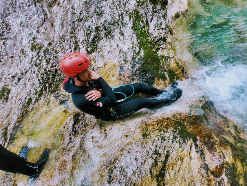 From Bovec: Basic Canyoning Experience Sušec With Photos - Pools, slides, and the first rush of adrenaline