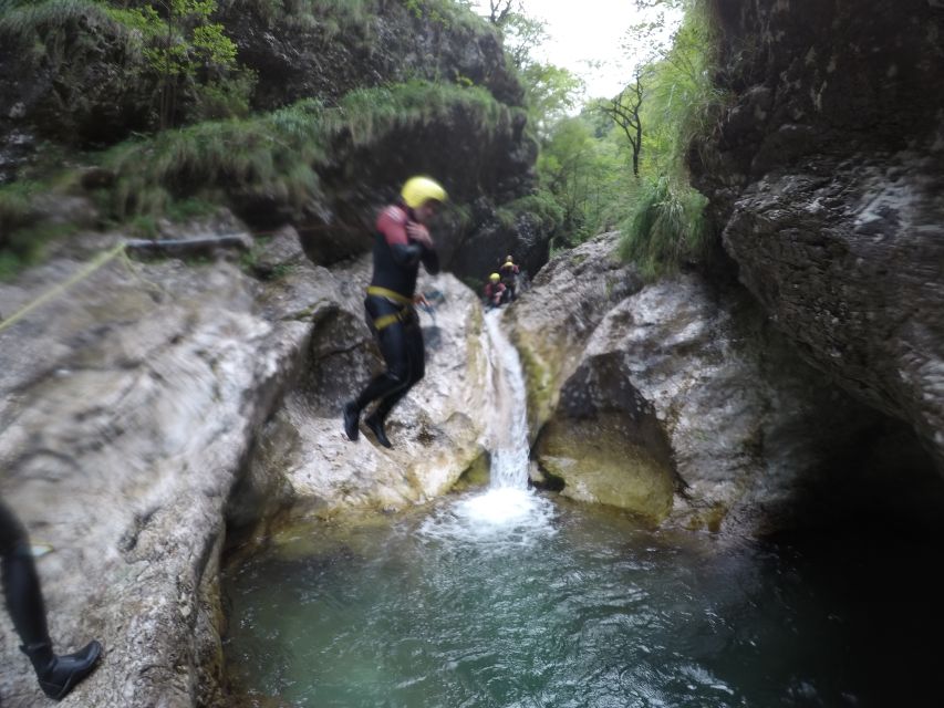 From Bovec: Half-Day Canyoning Tour in Soča Valley - Short jumps, natural slides, and rising excitement
