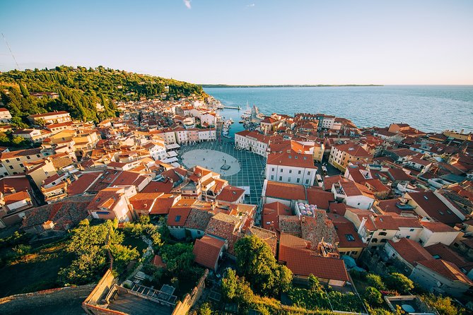 From Koper: Piran's Tastes and Tales - St. George’s Church and the high view over Piran