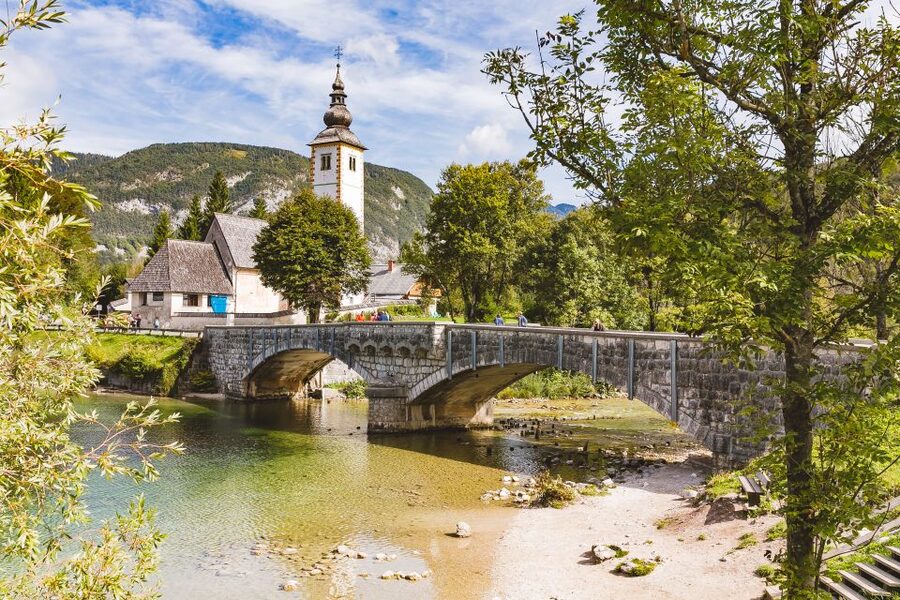 From Ljubljana: Day Trip to Bled and Vintgar Gorge - Škofja Loka adds medieval streets to the mix