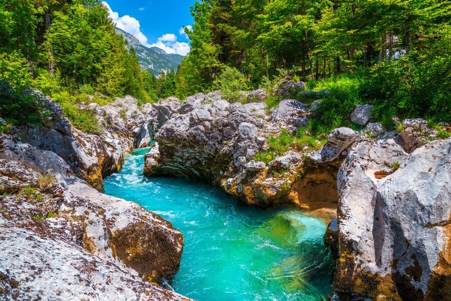 From Ljubljana: Guided Day Tour to Soča and Kranjska Gora - Lake Jasna is the calm pause