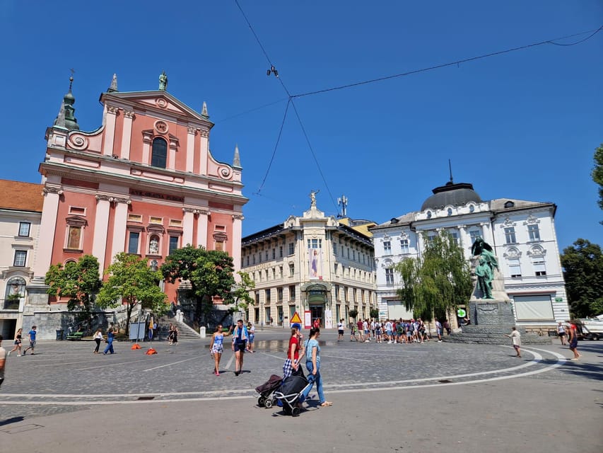 From Zagreb: Highlights Day Tour to Bled and Ljubljana - Seeing Ljubljana on foot
